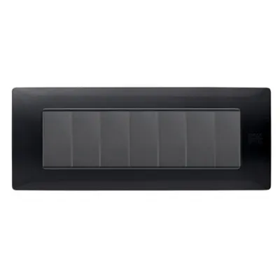 nea - Flexa rama ornamentala 7 mod tecnopolimero (plastic) Negru Absolut