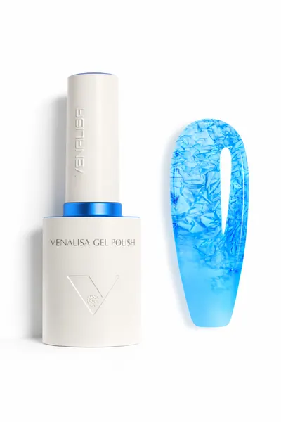 Ojă Semipermanentă Venalisa 5078C – Turcoaz Semi-Transparent