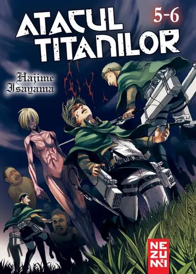 Atacul Titanilor Omnibus 3 (Vol. 5+6) - Paperback brosat - Hajime Isayama