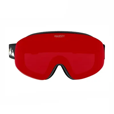 Ochelari schi sau snowboard MAJESTY The Force Arc, Rosu/Roz