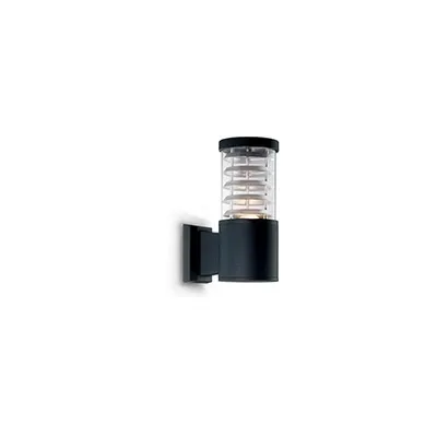 Aplica de exterior Tronco, 1 bec, dulie E27, L:110 mm, H:250 mm, Negru