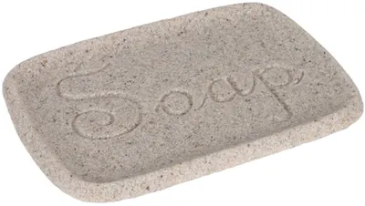 Suport pentru săpun Inter Ceramic - Amelia, 13 x 9 x 1.1 cm, bej