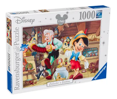 Puzzle Ravensburger din 1000 de piese - Pinocchio