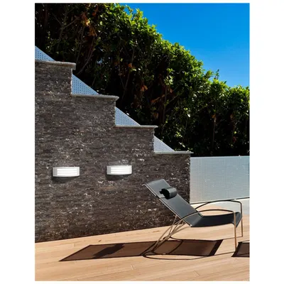 Aplica ZENITH Alb Aluminiu Alb Acrylic E27 1x16 Wat 220-240 Volt 50Hz -IP44
