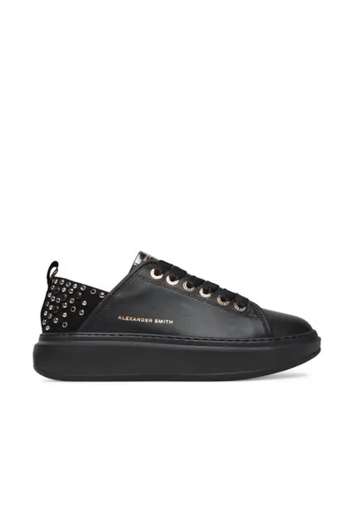 Tenisi dama 305503893 - Piele naturala - Negru