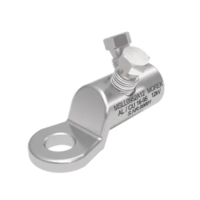 MSLL96 Al/Cu 16-95mm² 12kV 2x Surub aluminiu SB Papuc medie tensiune M12