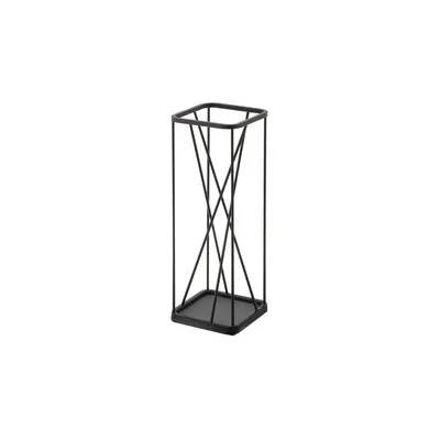 Suport pentru umbrele YAMAZAKI 9 Square, negru