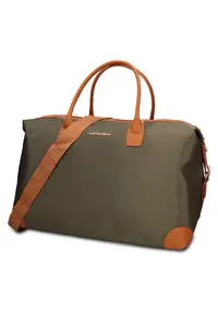 Geanta duffle din piele ecologoca Seraphina Prime - Verde