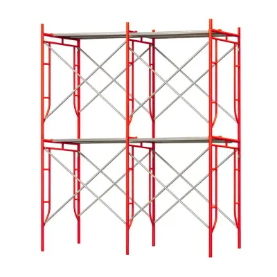 Schela circulabila din otel-H4000*L3600*W1524 mm cu 2 extensii