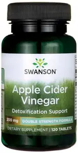 Apple Cider Vinegar, 200 mg, 120 tablete, Swanson