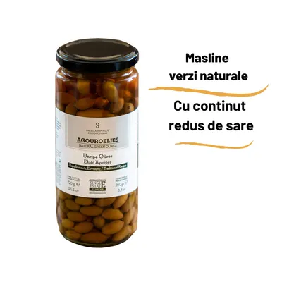 Masline verzi naturale Agouroelies 720g
