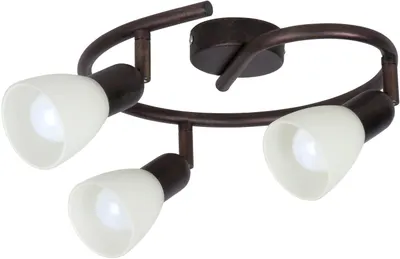 Spot triplu Rabalux - Soma 6593, IP20, E14, 3 x 40W, 230V, maro