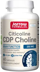 Citicoline CDP Choline, 250 mg, 60 capsule, Jarrow Formulas