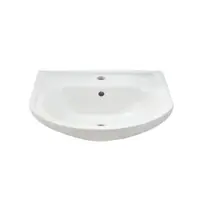 Lavoar pentru picior / piedestal Simple 50 cm alb