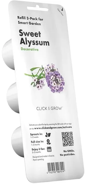 Semințe Click and Grow - Dulce alyssum, 3 rezerve