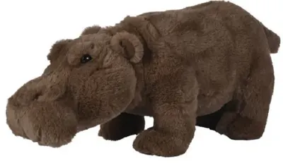 Jucărie de pluș Nicotoy - Hipopotam, 31 cm