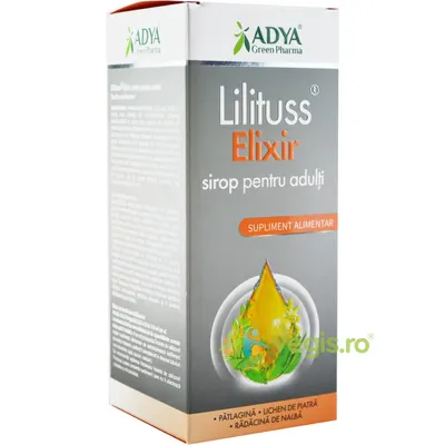 Sirop pentru Adulti Lilituss Elixir 200ml