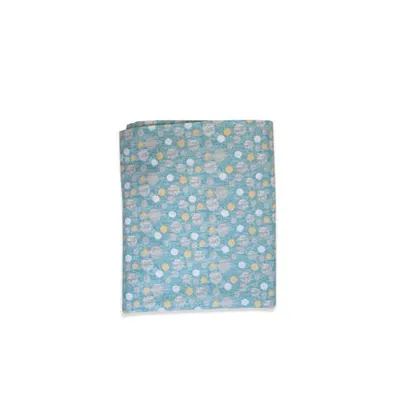 Cearceaf cu elastic 85x60 cm Bubble Blue