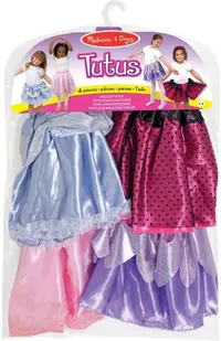 Set de fuste pentru copii pentru carnaval Melissa & Doug, 4 bucati