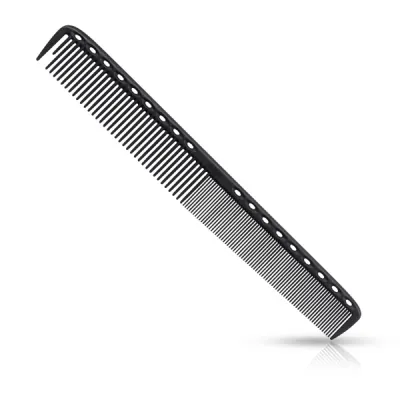 Pieptene frizerie/coafor - Y.S/PARK -335 - negru ( carbon )