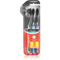 Colgate Slim Soft Active Periuțe de dinți moi cu cărbune activ