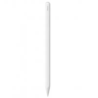 Touch Pen Baseus Smooth Writing 2 Series pentru Apple iPad, Versiune Wireless Activ, Alb SXBC060102