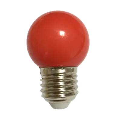 Bec LED G45 rosu