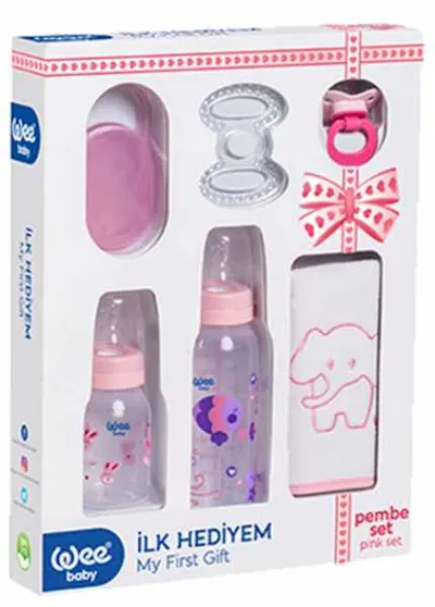 Set pentru nou-născuți Wee Baby - Classic, pentru fată