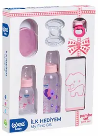 Set pentru nou-născuți Wee Baby - Classic, pentru fată