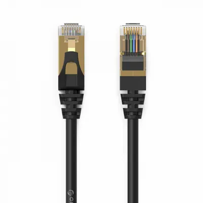 Cablu Retea Orico PUG-C7, UTP, Cat7, 1m, Negru