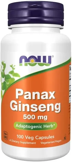 Panax Ginseng, 500 mg, 100 capsule, Now