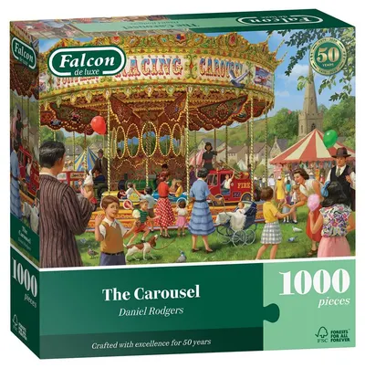 Puzzle Falcon de 1000 piese - Caruselul