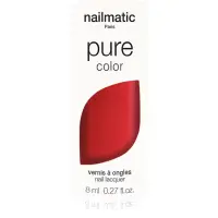 Nailmatic Pure Color lac de unghii AMOUR-Rouge Nacré / Red Shimmer 8 ml