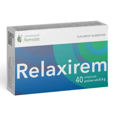 Relaxirem, Remedia | 40 comprimate