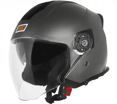 Casca moto semi-integrala, Origine Palio 2.0 Solid, culoare titaniu mat, marime 2XL