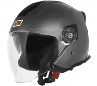 Casca moto semi-integrala, Origine Palio 2.0 Solid, culoare titaniu mat, marime 2XL