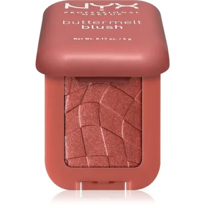 NYX Professional Makeup Buttermelt Blush fard de obraz sub forma de pudra culoare 09 Feeling Butta 5 g