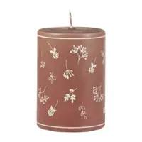 Lumânare Unipar Fleur, durată ardere 48 h, maro