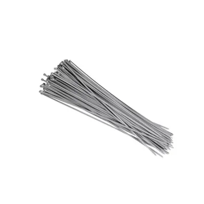 Set 100 coliere plastic gri 400x4.8 mm