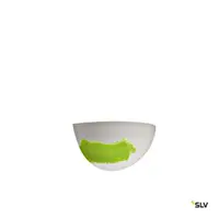 Aplica, GL 101 E14, semirotund, alb plaster, max. 40W