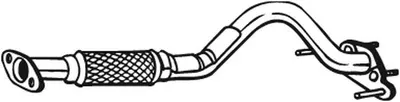 Teava evacuare fata HYUNDAI GETZ 1.1 intre 2005-2009