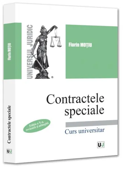 Contractele speciale - Paperback brosat - Florin Moţiu