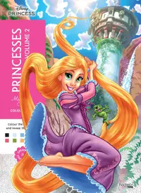 Carte de colorat după numere Hachette Heroes: Mystery Colouring - Princesses Vol. 2