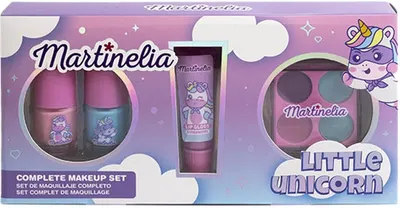 Set cosmetice pentru copii Martinelia - Little Unicorn, 3 piese
