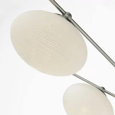 Plafoniera Jasper 5 Light Semi Flush Satin Nickel