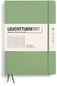 Caiet Leuchtturm1917 Composition - B5, verde deschis, liniat, copertă rigidă