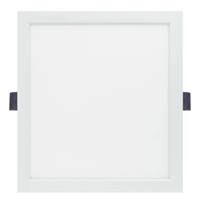 Corp de iluminat cu LED încorporabil, patrat, alb 220-240 VAC, 12 W, 4000 K, 1160 lm, IP44, EEI=F