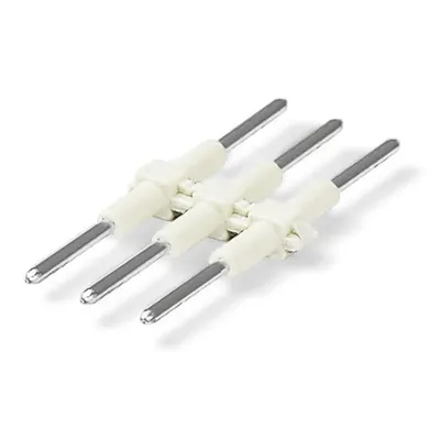 Board-to-Board Link; Pin spacing 4 mm; 3-pole; Length: 28 mm; white