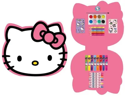 Set de desen Cerda Hello Kitty - Într-o cutie