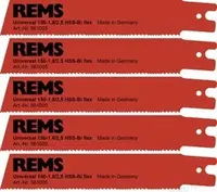 REMS Pachet universal de 5 lame de fierastrau 150-1.8/2.5 pentru REMS Cat VE, Tiger/VE/SR, Akku-Cat 22 V VE 561005